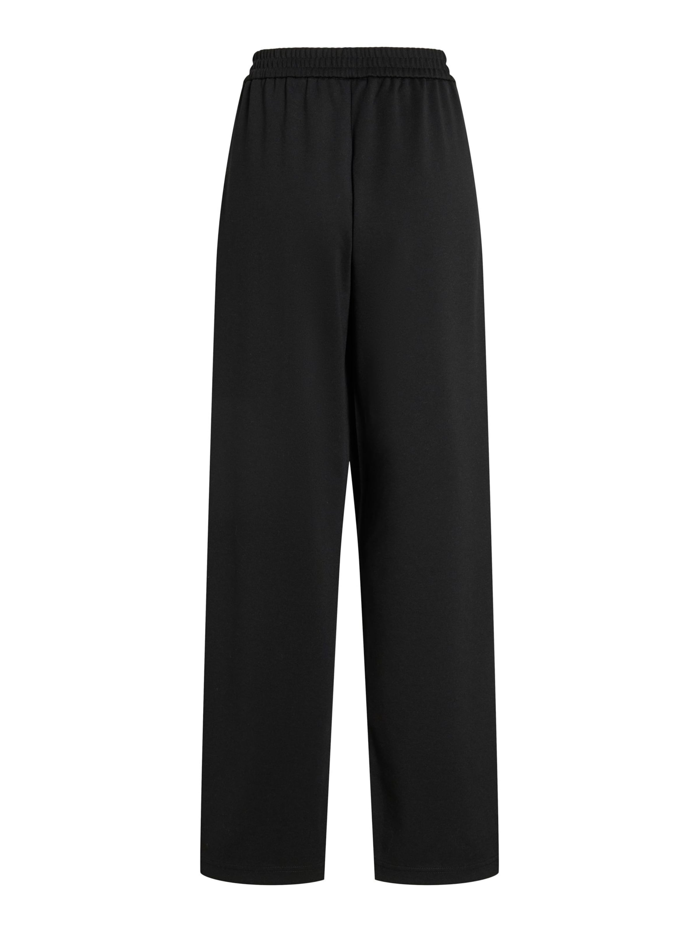 VILA Loose fit Trousers 'VIEllie' in Black