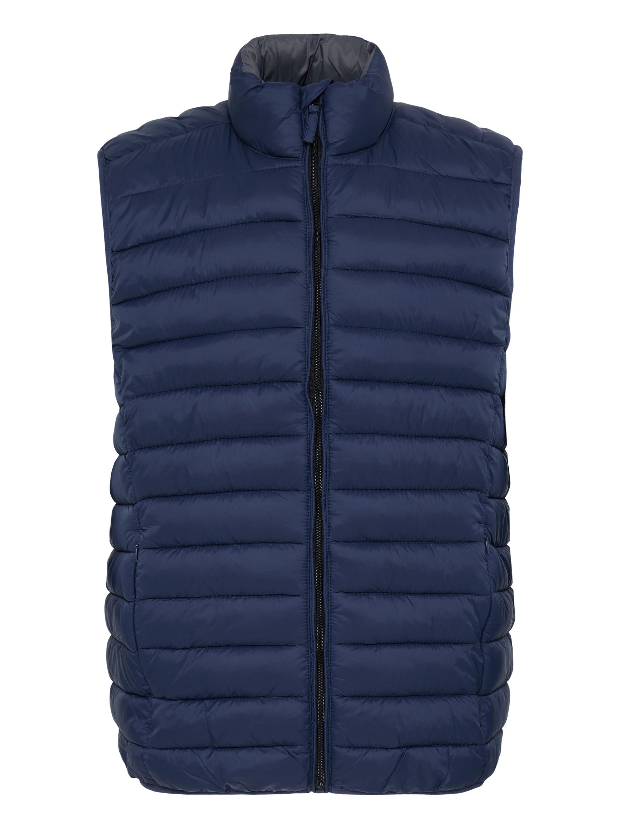 BLEND Bodywarmer 'Romsey' in Blauw: voorkant