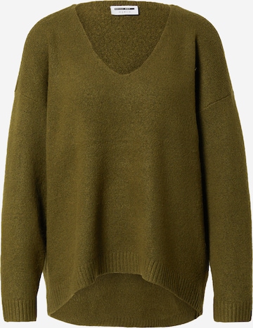 Noisy may Sweater 'Son' in Green: front