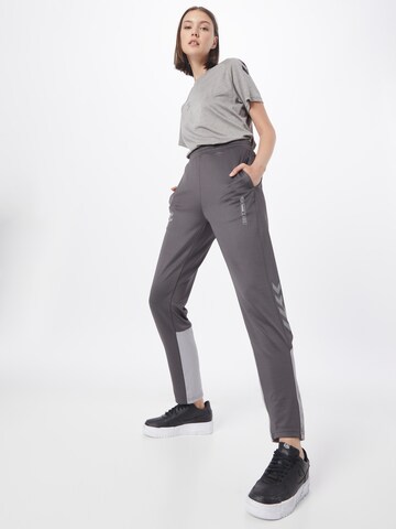 Hummel Regular Workout Pants 'GG12 Action' in Grey