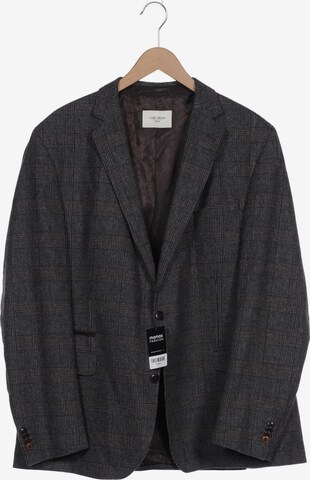 CARL GROSS Suit Jacket in XXL in Grey: front