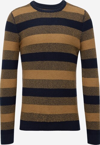 BLEND Sweater in Brown: front