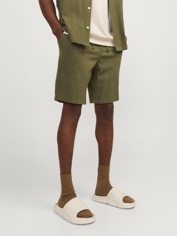 JACK & JONES Loosefit Bukser i grøn: forside