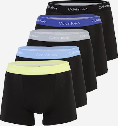 Boxer trumpikės iš Calvin Klein Underwear, spalva – šviesiai mėlyna / pilka / obuolių spalva / juoda, Prekių apžvalga