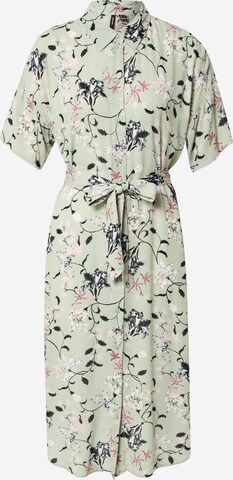 Robe-chemise 'JENNY' VERO MODA en vert : devant