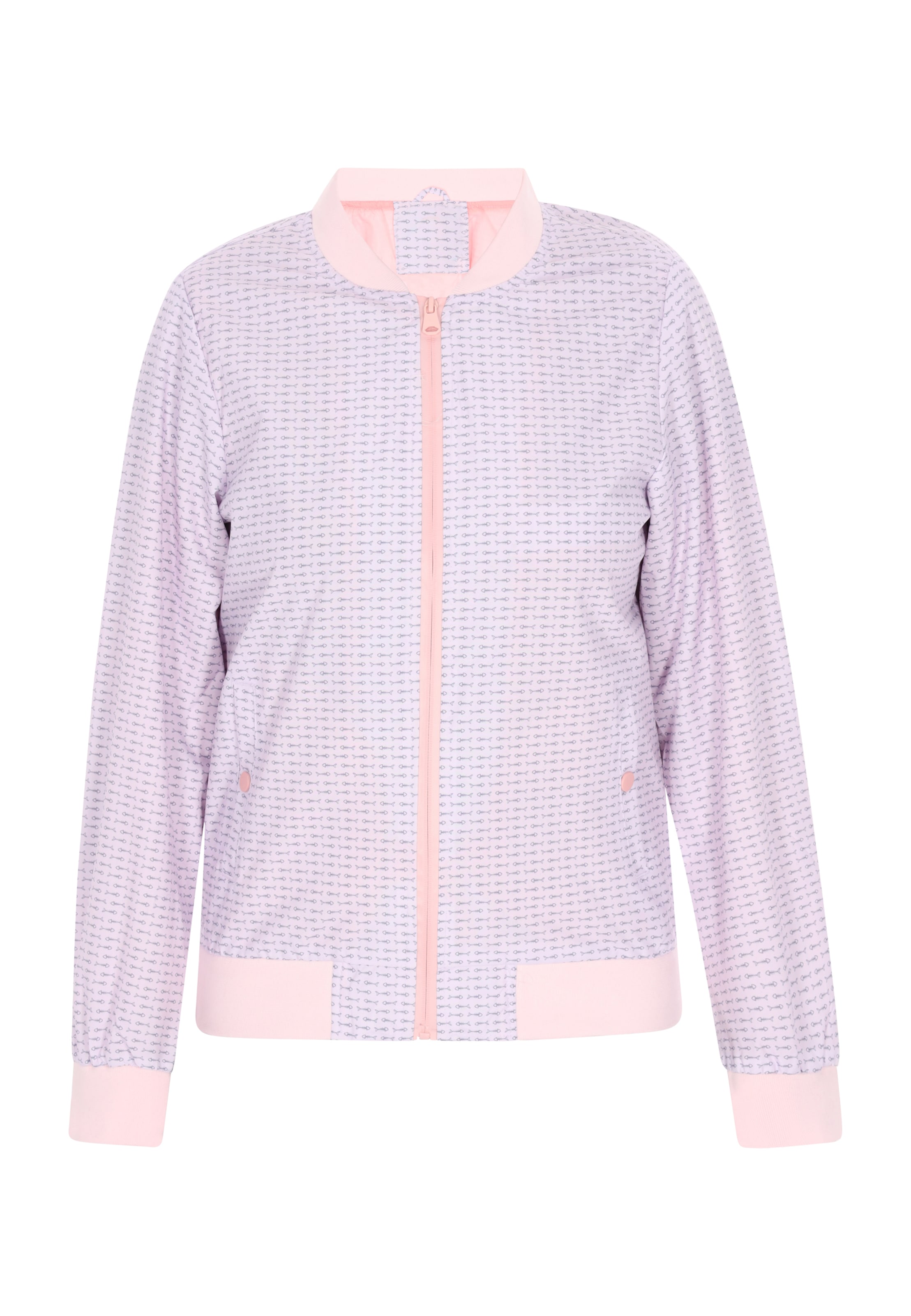 UCY Between-season jacket in Purple: front