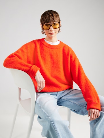 AMERICAN VINTAGE Sweater 'VITOW' in Red: front