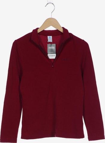 ODLO Sweatshirt & Zip-Up Hoodie in S in Red: front