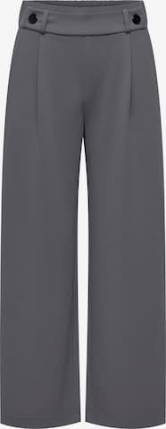 JDY Veckad byxa 'JDYGeggo' i grå: framsida