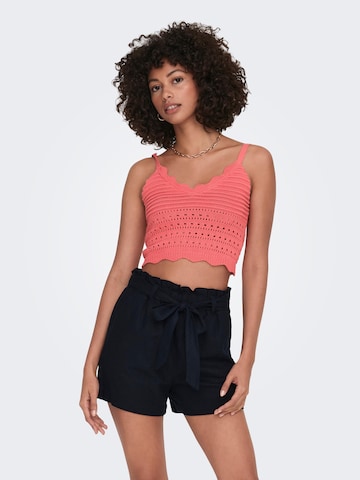 JDY Knitted top 'IDA MARIE' in Pink: front