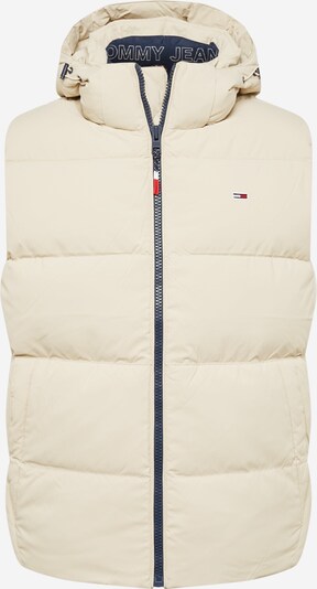 Vestă Tommy Jeans pe ecru / bleumarin / roșu / alb, Vizualizare produs