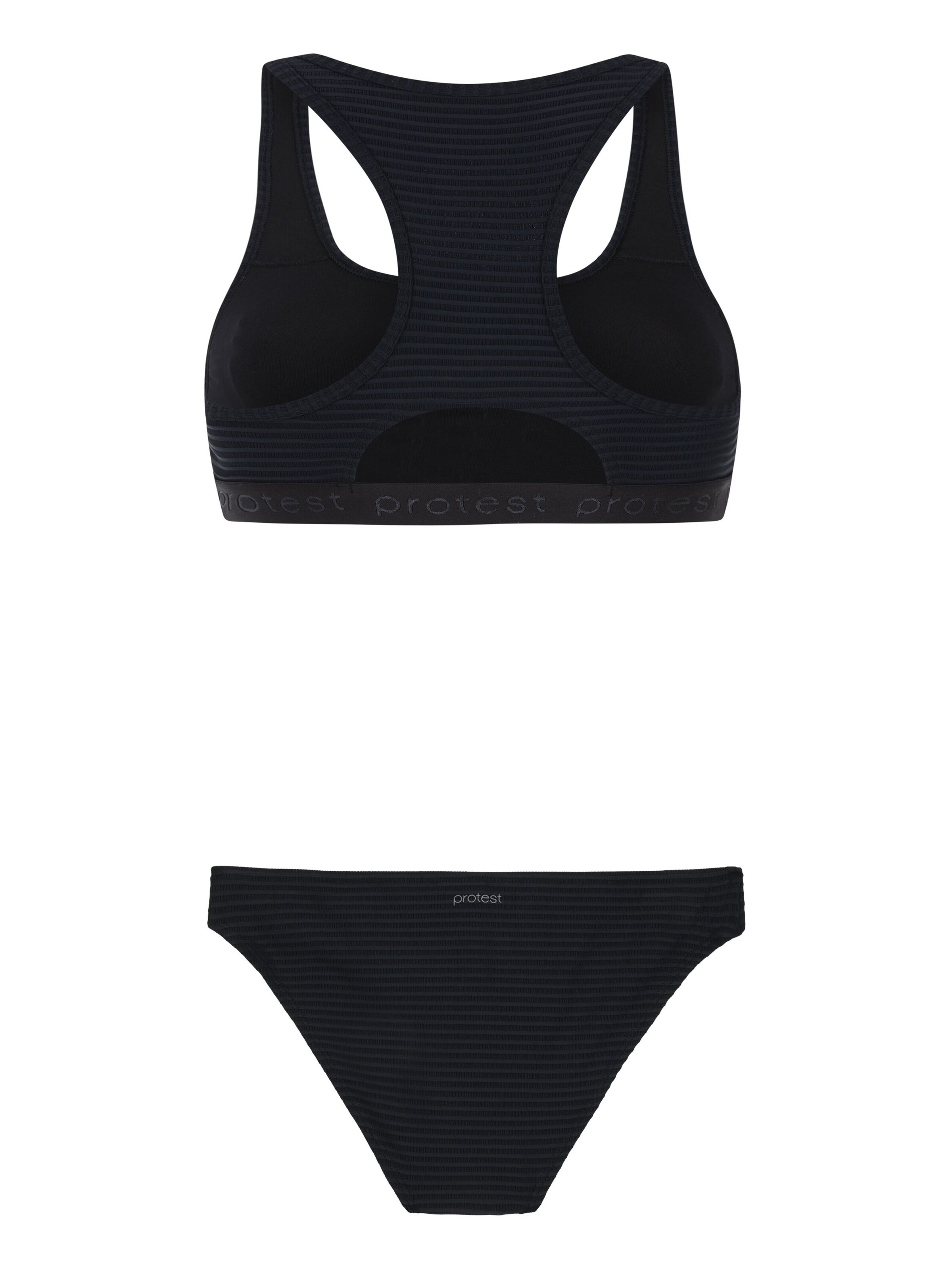 PROTEST Bralette Bikini 'PRTEAGER' in Black