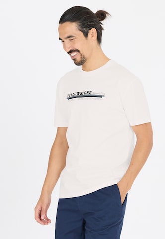 Cruz T-Shirt 'Doney' in Weiß: Vorderseite