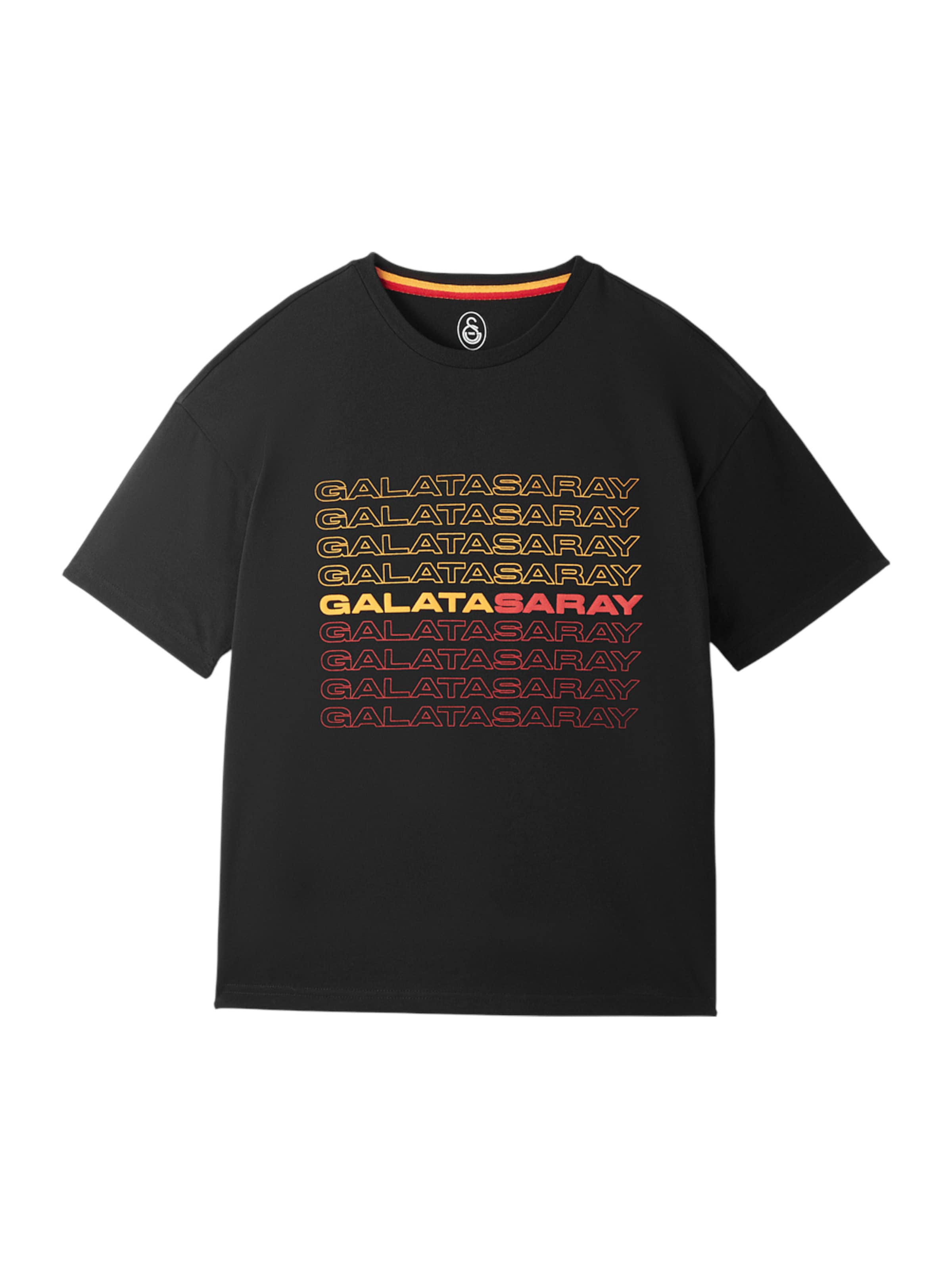 Galatasaray Funkcionális felső - fekete: elől