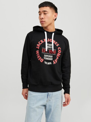 JACK & JONES - Sweatshirt 'ANDY' em preto: frente