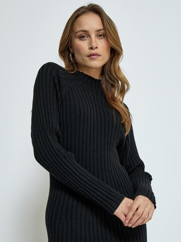 Robes en maille 'Anna' Peppercorn en noir