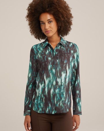 WE Fashion Bluse i blå: forside