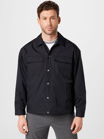 BURTON MENSWEAR LONDON Between-Season Jacket in Black: front