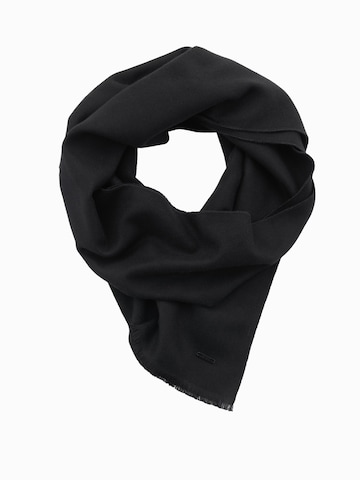 Ombre Schal‌‌‌ in Schwarz: Vorderseite