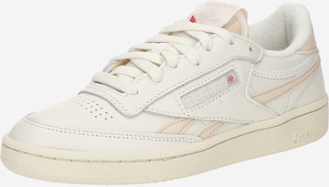 Sneaker low 'CLUB C REVENGE' de la Reebok pe alb: față