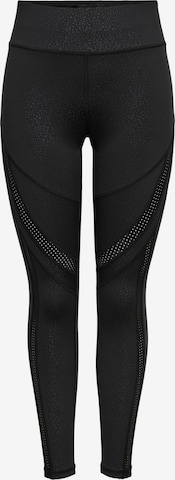 ONLY PLAY Skinny Sports trousers 'Alea' in Black: front