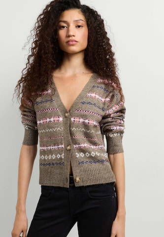 Pepe Jeans - Cárdigan 'ALAINA' en verde: frente
