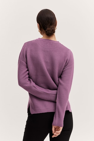 b.young Pullover in Lila