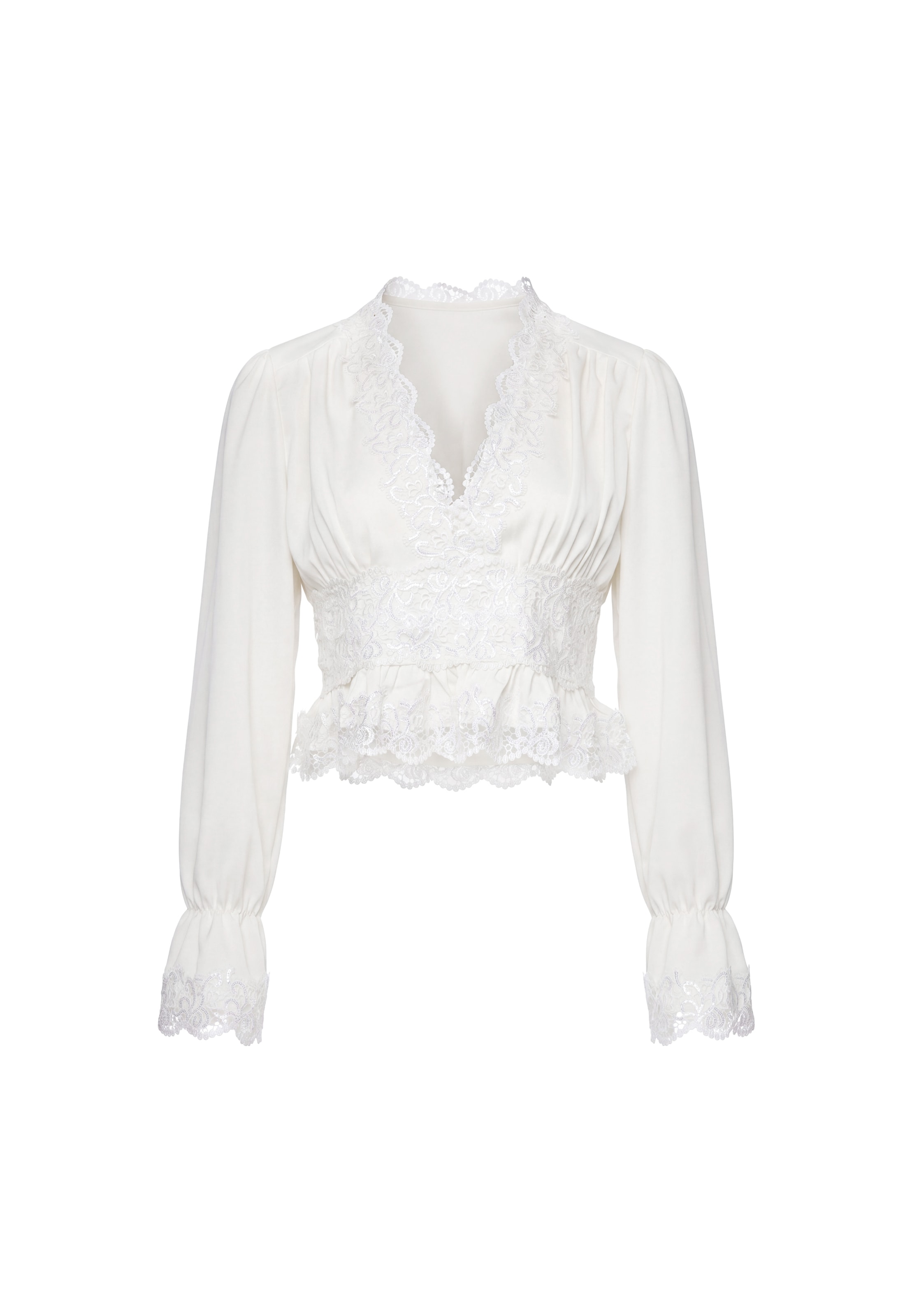 Chemisier faina en blanc : devant