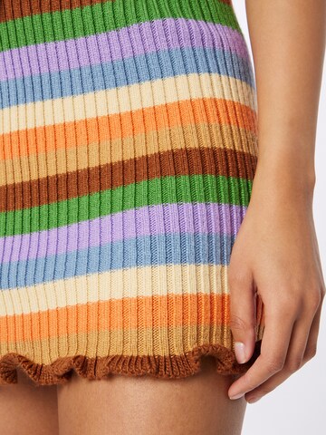 The Ragged Priest - Falda 'SUNRISE' en Mezcla de colores