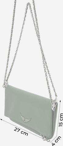 Zadig & Voltaire Clutch 'ROCK' in Groen