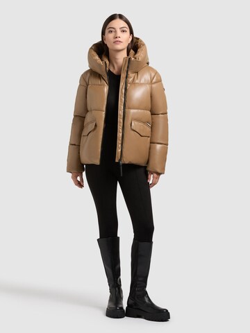 Giacca invernale 'Aurora' di khujo in marrone