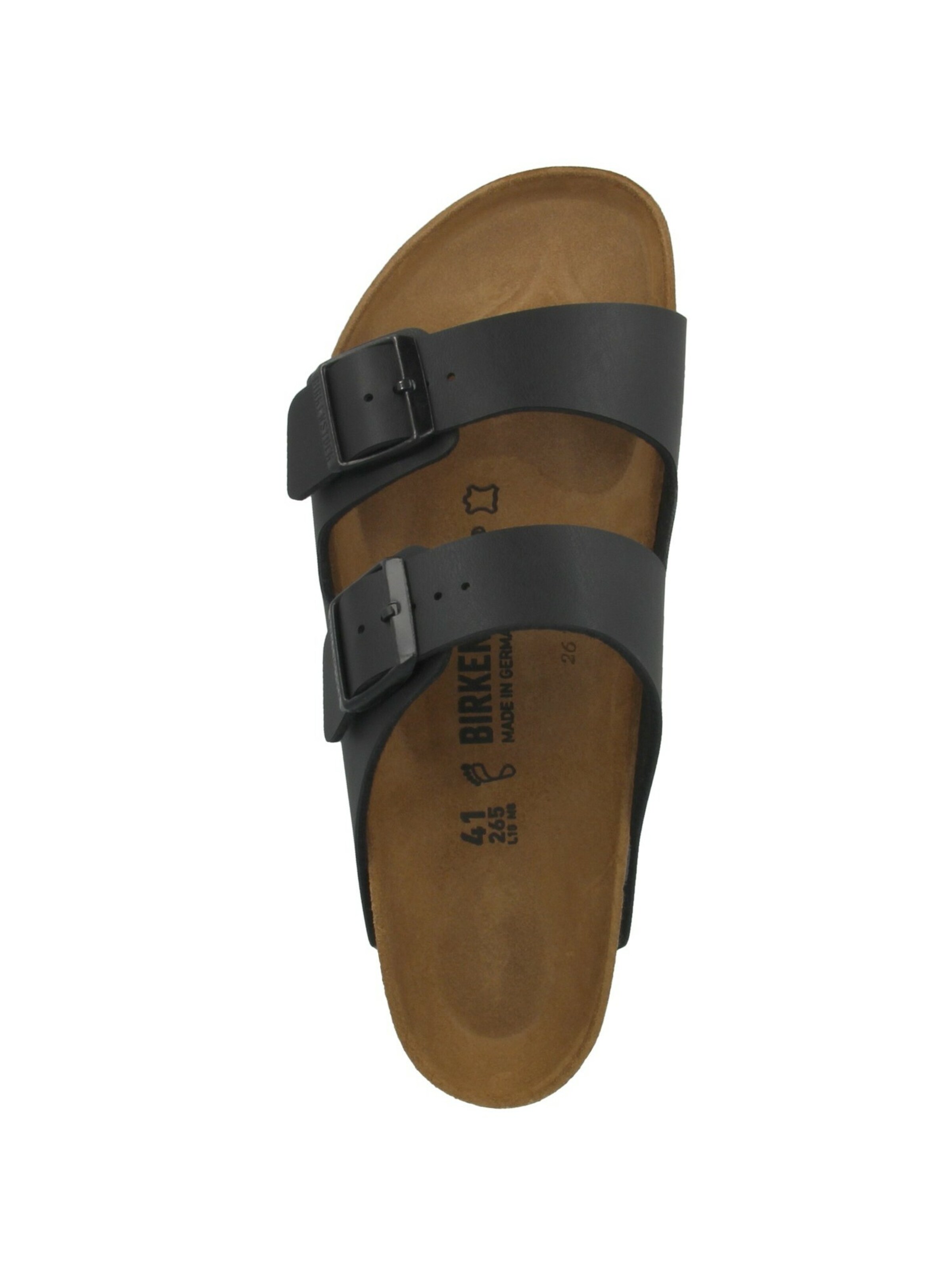 BIRKENSTOCK Pantolette 'Arizona' i svart