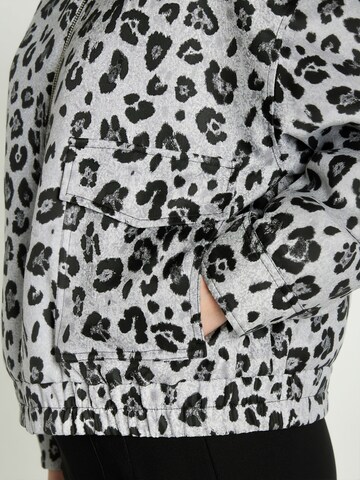 RUE de FEMME Between-season jacket ' Kaelinn ' in Silver