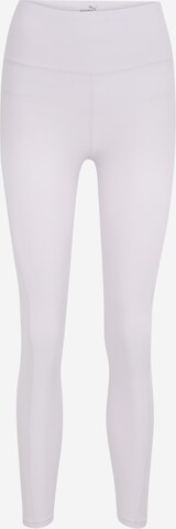 PUMA Skinny Sportbroek in Lila: voorkant