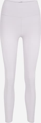 PUMA Skinny Sportbroek in Lila: voorkant