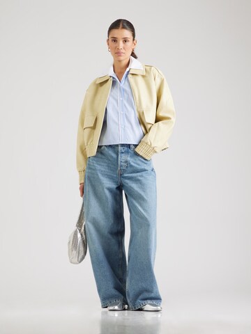 Monki Baggy Джинсы в Синий