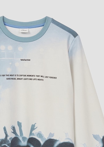 s.Oliver Sweatshirt in Blue