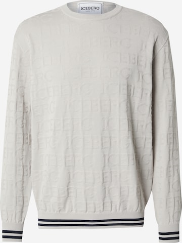Pullover di ICEBERG in grigio: frontale