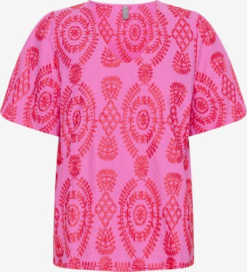 CULTURE Blouse 'Tia' in Pink: front