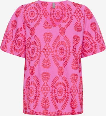 CULTURE Bluse 'Tia' in Pink: predná strana