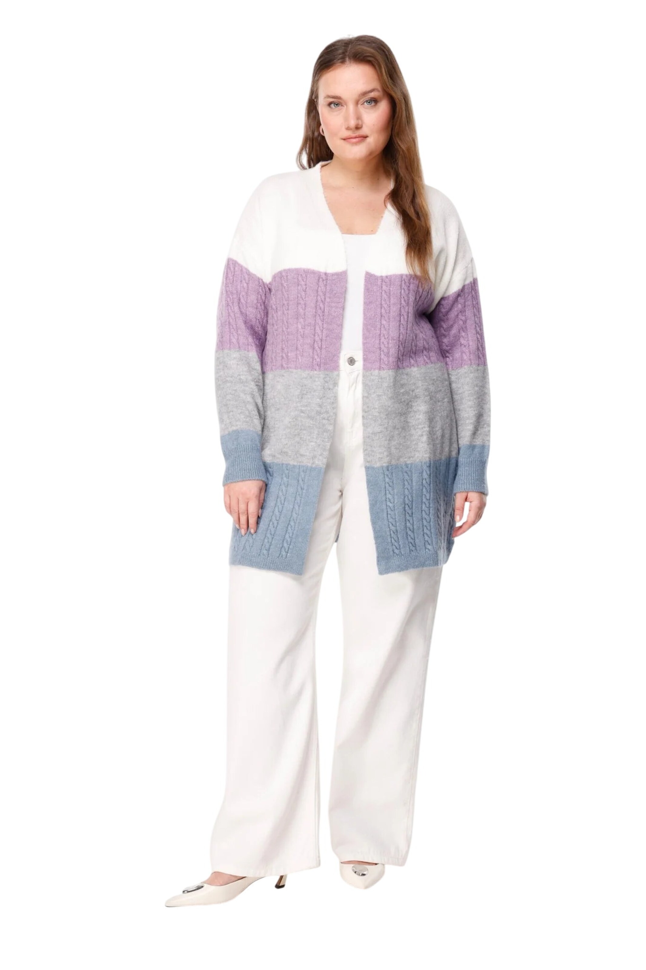 Shape Of You Knit cardigan in Mixed colours