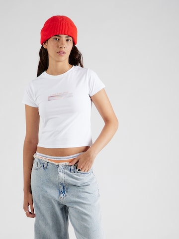 Calvin Klein Jeans Тениска в бяло