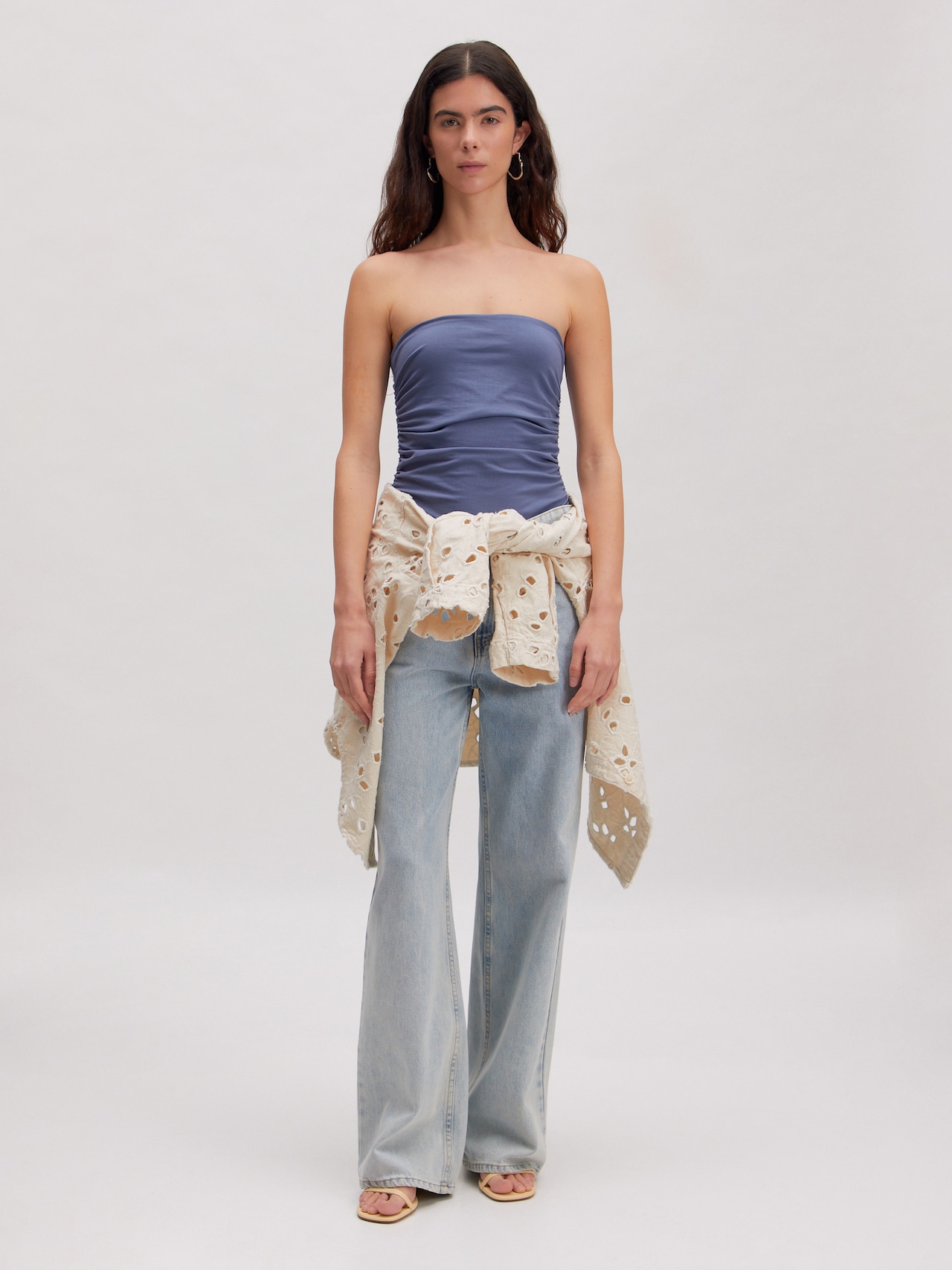 EDITED Neuheiten Shirtbody 'Bria' grau