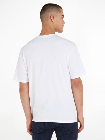 Maglietta di Calvin Klein in bianco: dietro