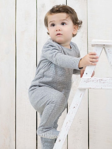 OrganicEra Romper/Bodysuit in Grey: front