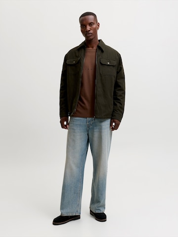 JACK & JONES Μπλουζάκι σε καφέ