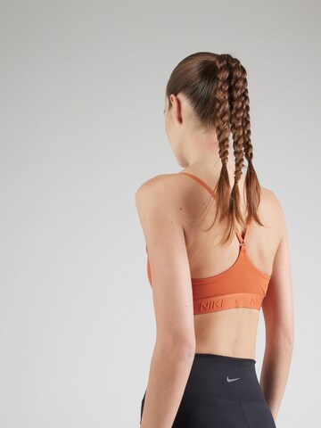 NIKE Bralette Sports Bra 'Indy' in Orange