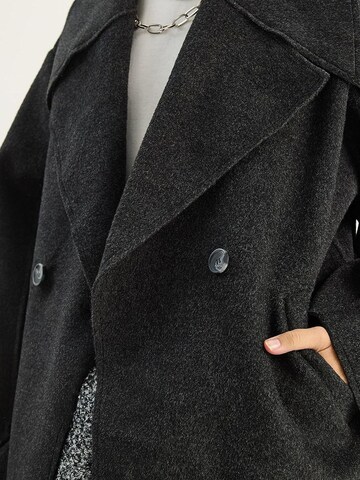 Manteau mi-saison Bianco Lucci en gris