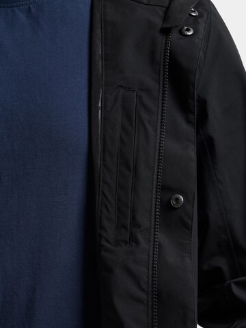 Didriksons Between-seasons parka 'George' in Black