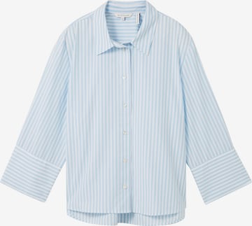 Camicia da donna di TOM TAILOR in blu: frontale